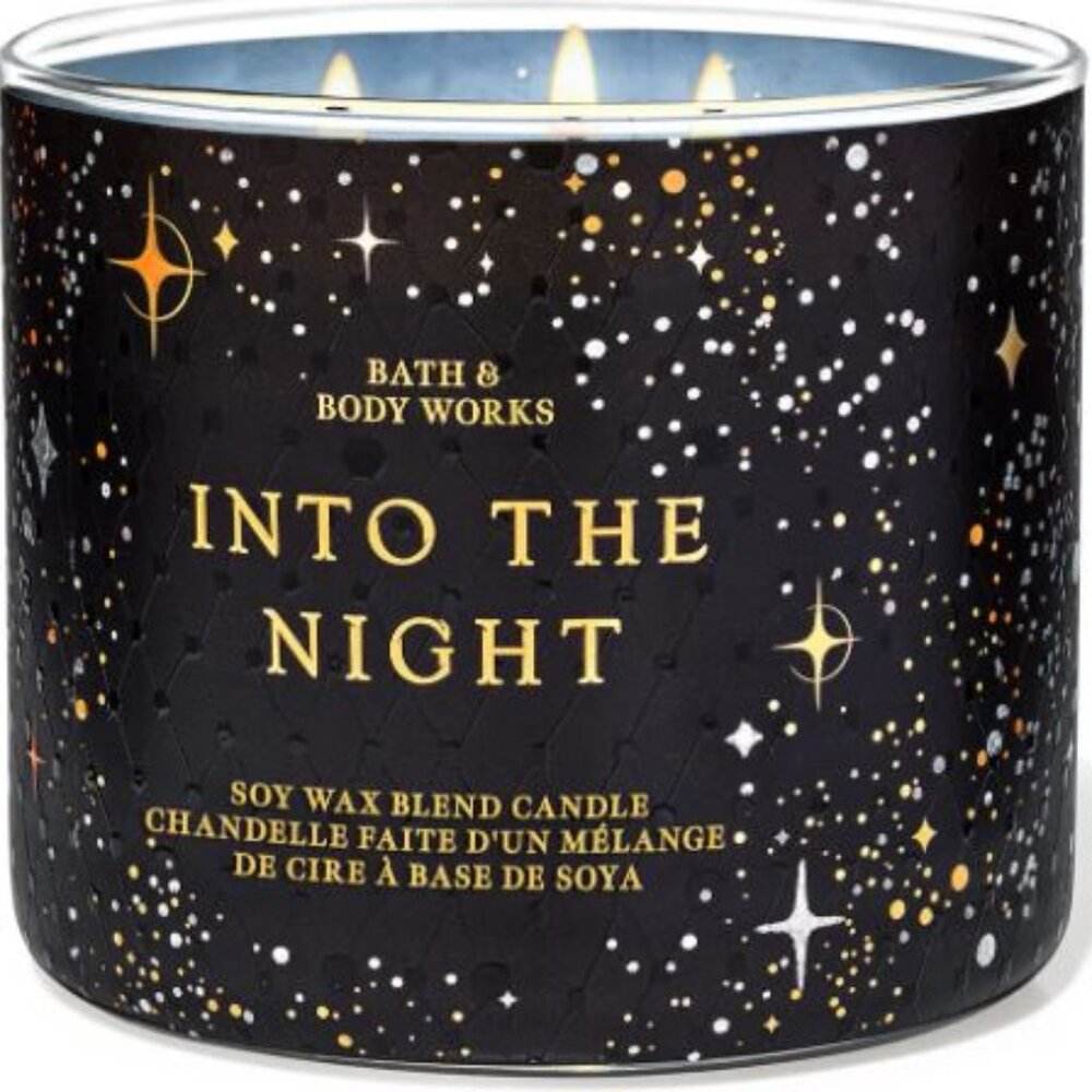BATH & BODY WORKS🕯Into the Night 3-Wick Candle 🕯